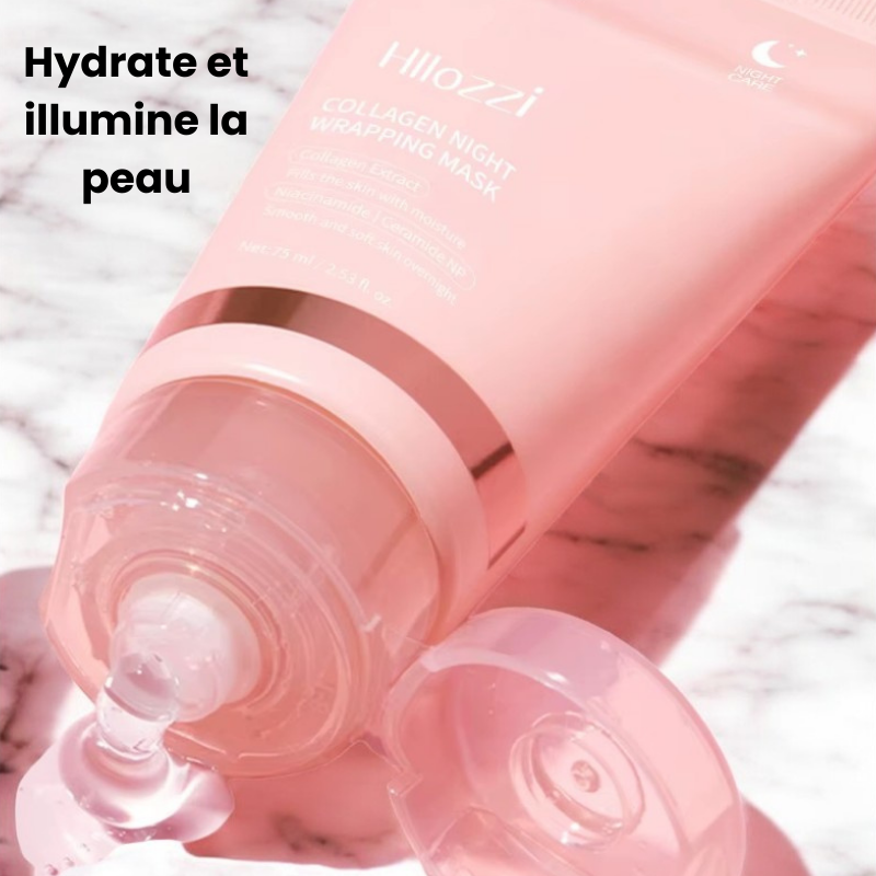 Masque de Nuit au Collagène – Hydratant & Réparateur – 75ml